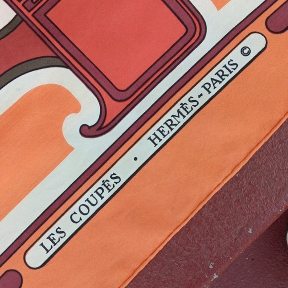 LES COUPES HERMES SCARF BY FRANCOISE DE LA PERRIERE REVERSIBLE OPERA SCARF/SHAWL - Picture 9 of 17